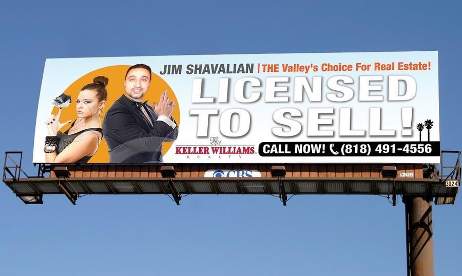 example of a billboard advertisement for real estate