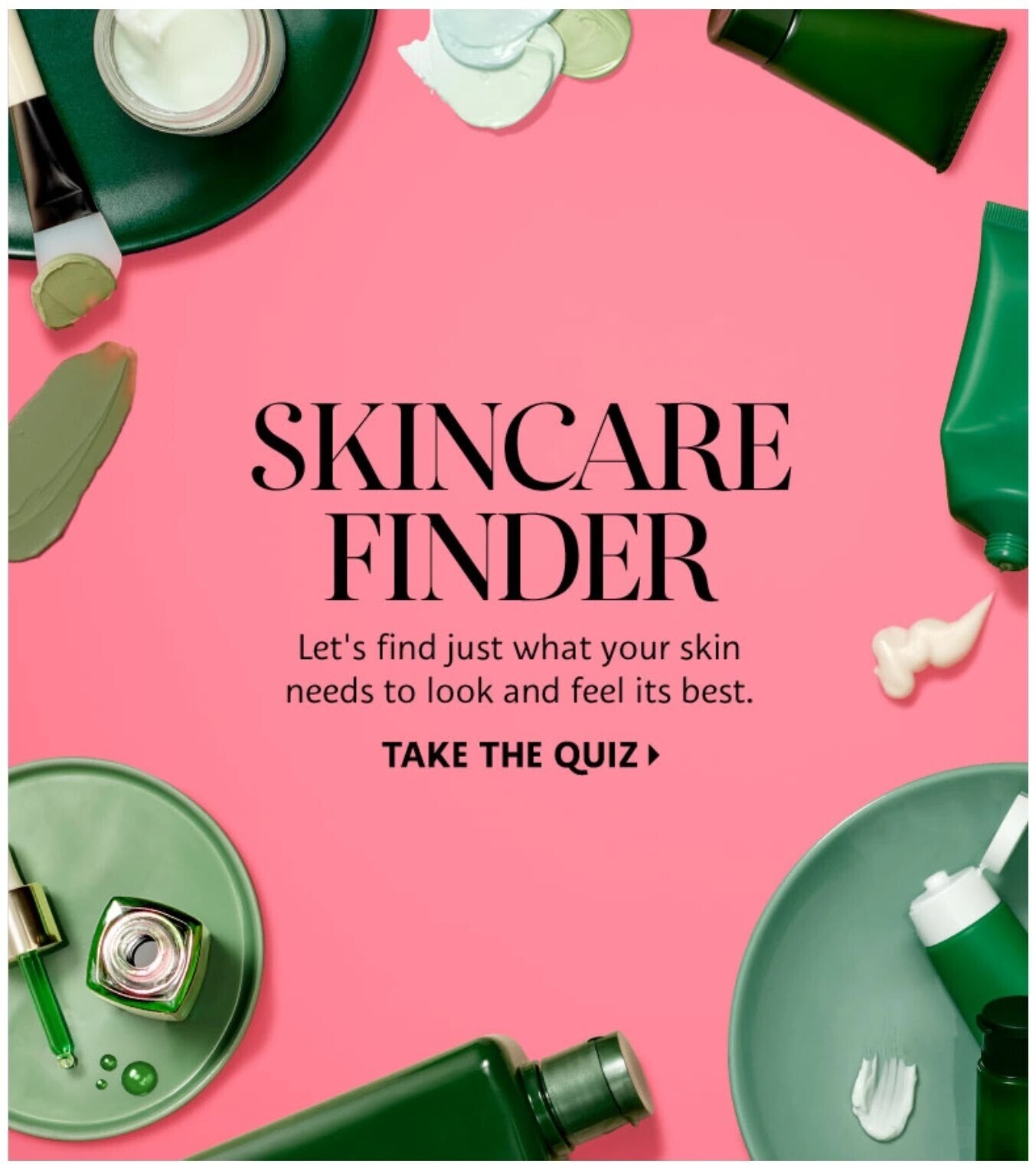 Sephora skincare finder quiz for customers to find out best products for their skin