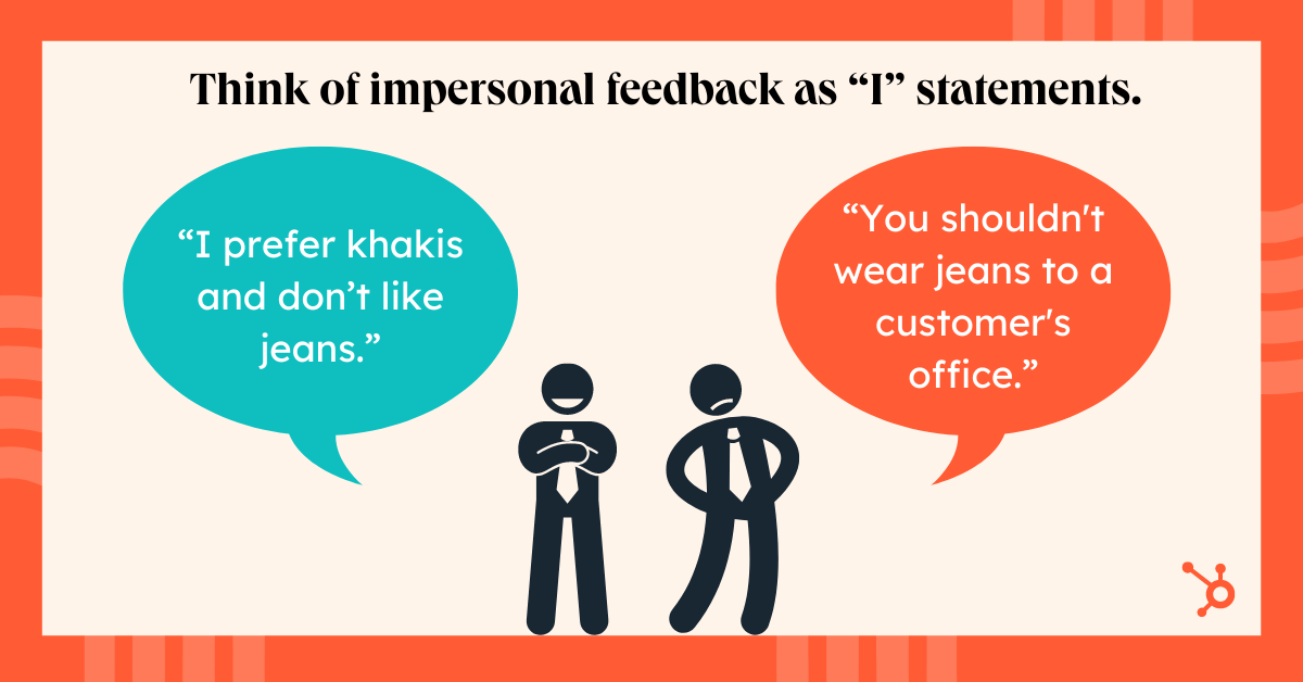 coaching vs feedback example