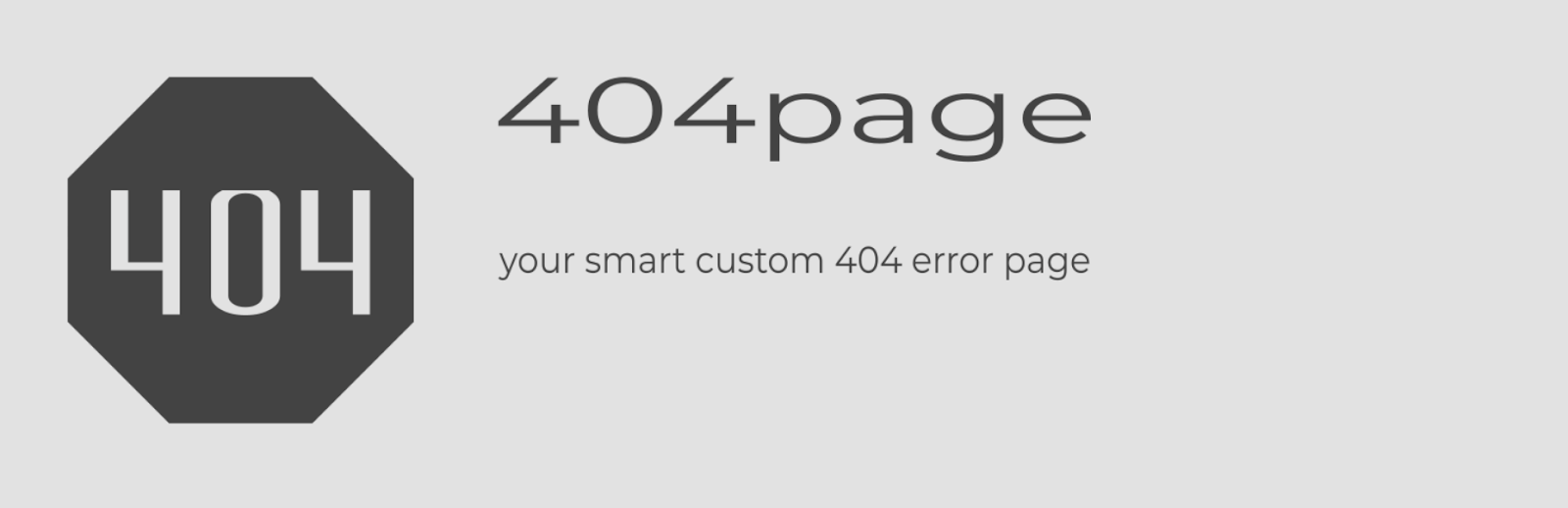 customer 404 error page
